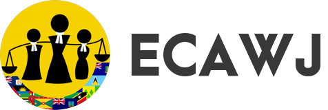 ECAWJ logo: crest and wordmark