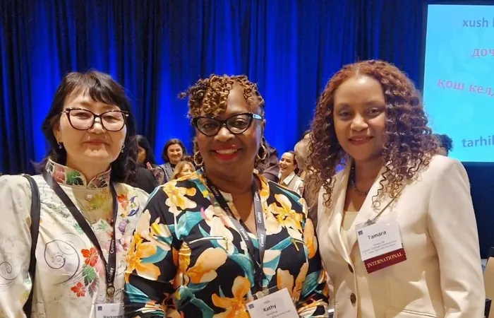 ECAWJ members at the NAWJ Conference in San Diego, October 2024