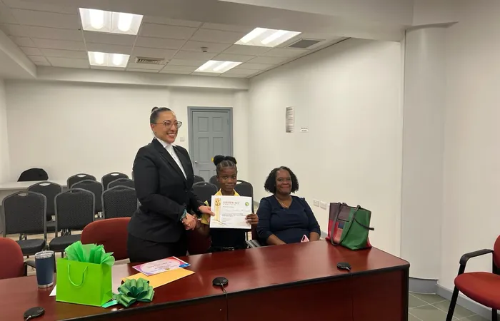 Photo from the ECAWJ Creative Competition prize-giving ceremony
