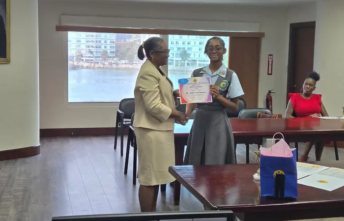 Photo from the ECAWJ Creative Competition prize-giving ceremony
