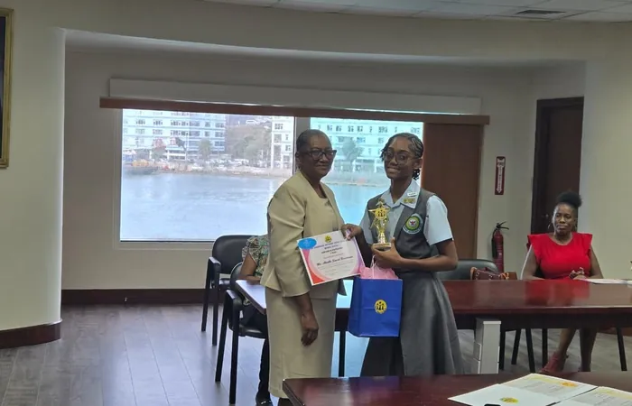 Photo from the ECAWJ Creative Competition prize-giving ceremony