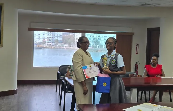 Photo from the ECAWJ Creative Competition prize-giving ceremony